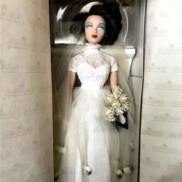 Ashton Drake Mel Odom Gene In Monaco Bride 16” Doll MIB COA - Picture 3 of 12